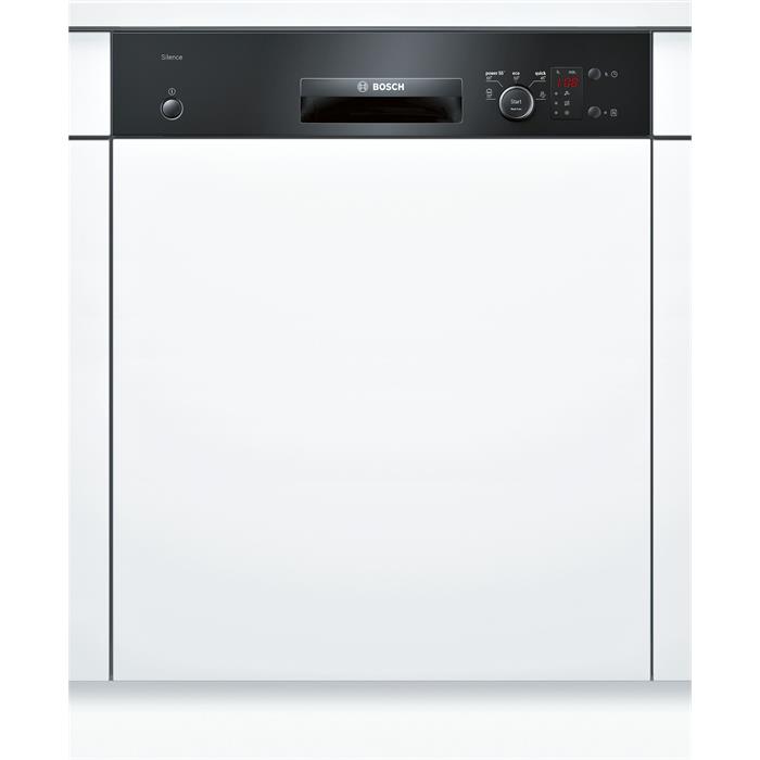 Bosch SMI50D06TR Serie | 4 Yarı-Ankastre Bulaşık Makinesi 5 Program Siyah