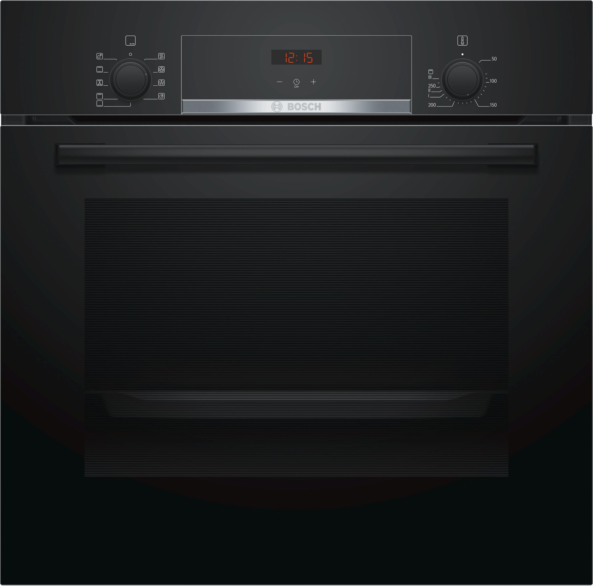 Bosch HBF514BA0T Serie | 4 Siyah Ankastre Fırın