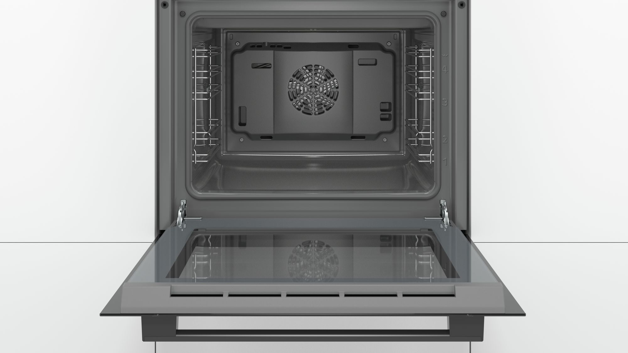 Bosch HBF514BA0T Serie | 4 Siyah Ankastre Fırın