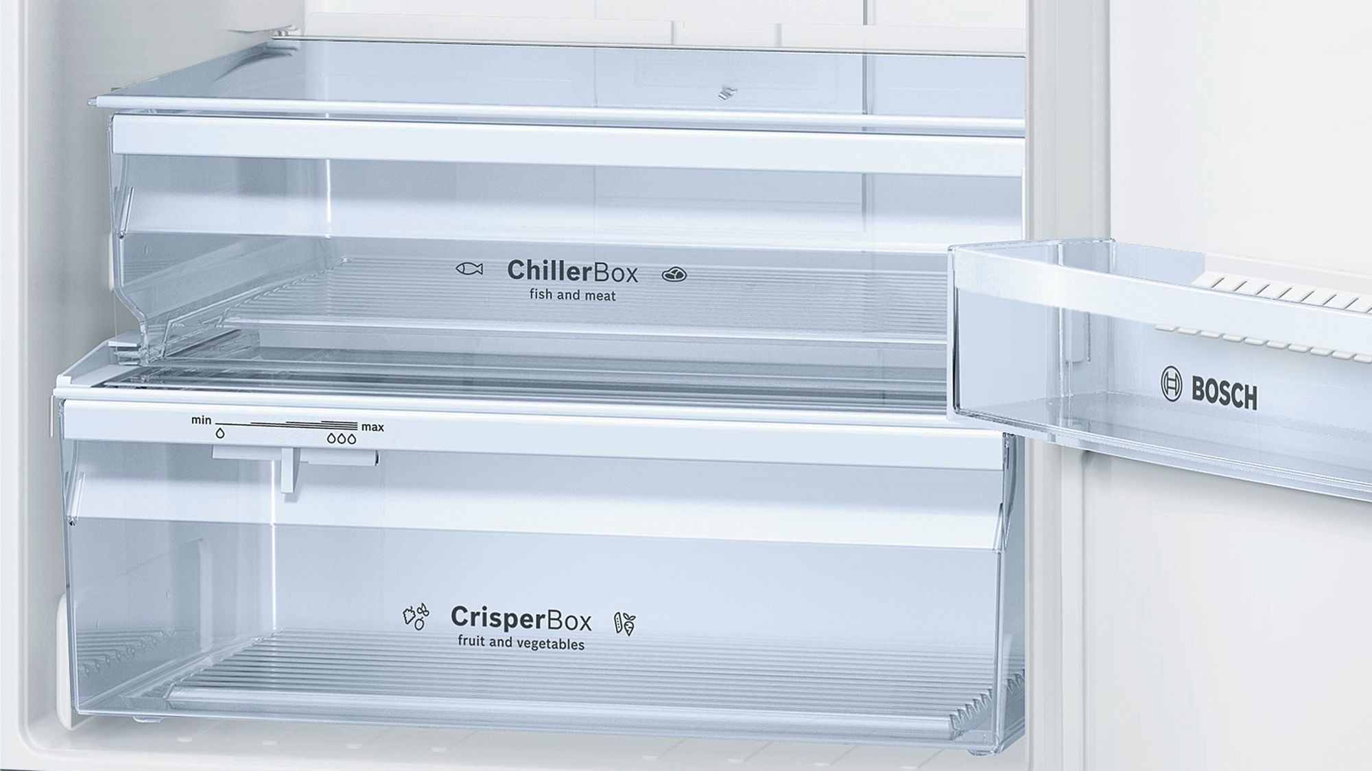 Bosch Serie | 4 KDN56VW23N NoFrost, Üstten Donduruculu Buzdolabı Beyaz Kapılar