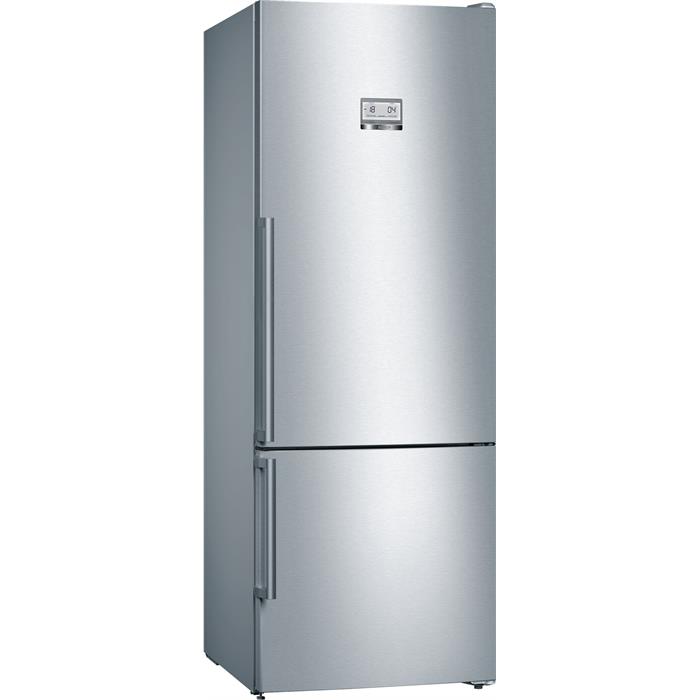 Bosch Serie | 6 KGN56HI30N NoFrost, Alttan donduruculu Buzdolabı İnox,  Home Connect, Kameralı A++