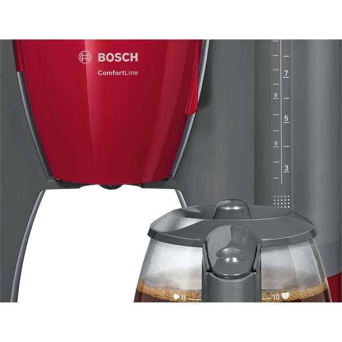 Bosch TKA6A044 Kahve Makinesi Kırmızı / Antrasit