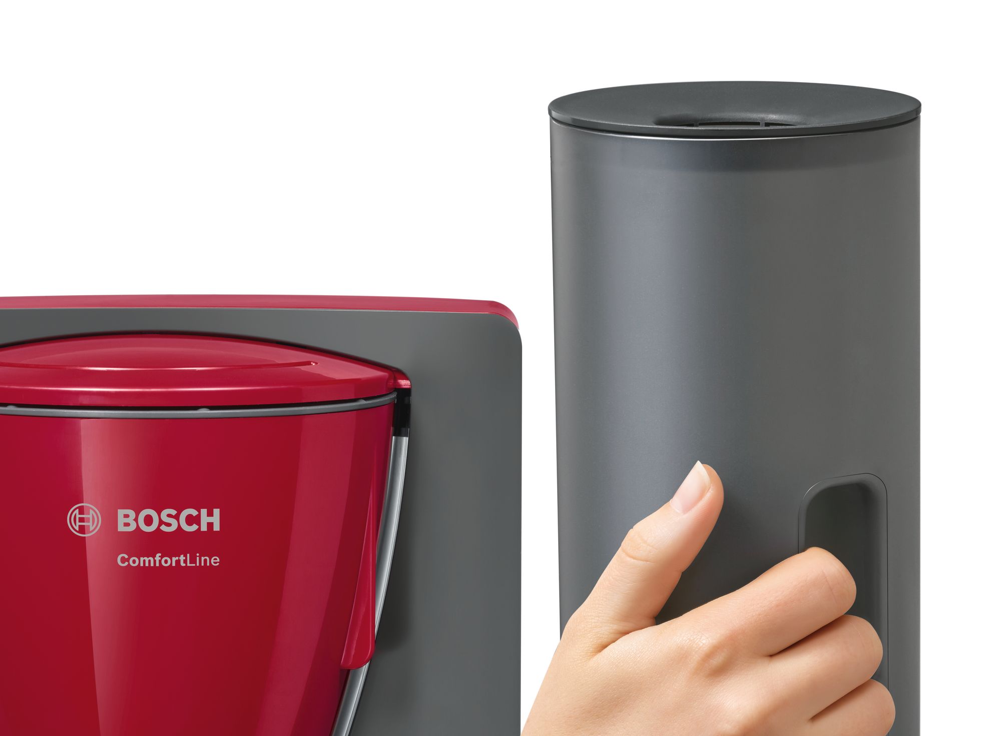 Bosch TKA6A044 Kahve Makinesi Kırmızı / Antrasit Bosch Ankara Bayisi