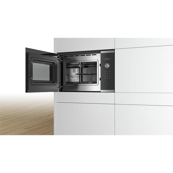 Bosch BEL554MS0 25 lt Inox Ankastre Mikrodalga Fırın