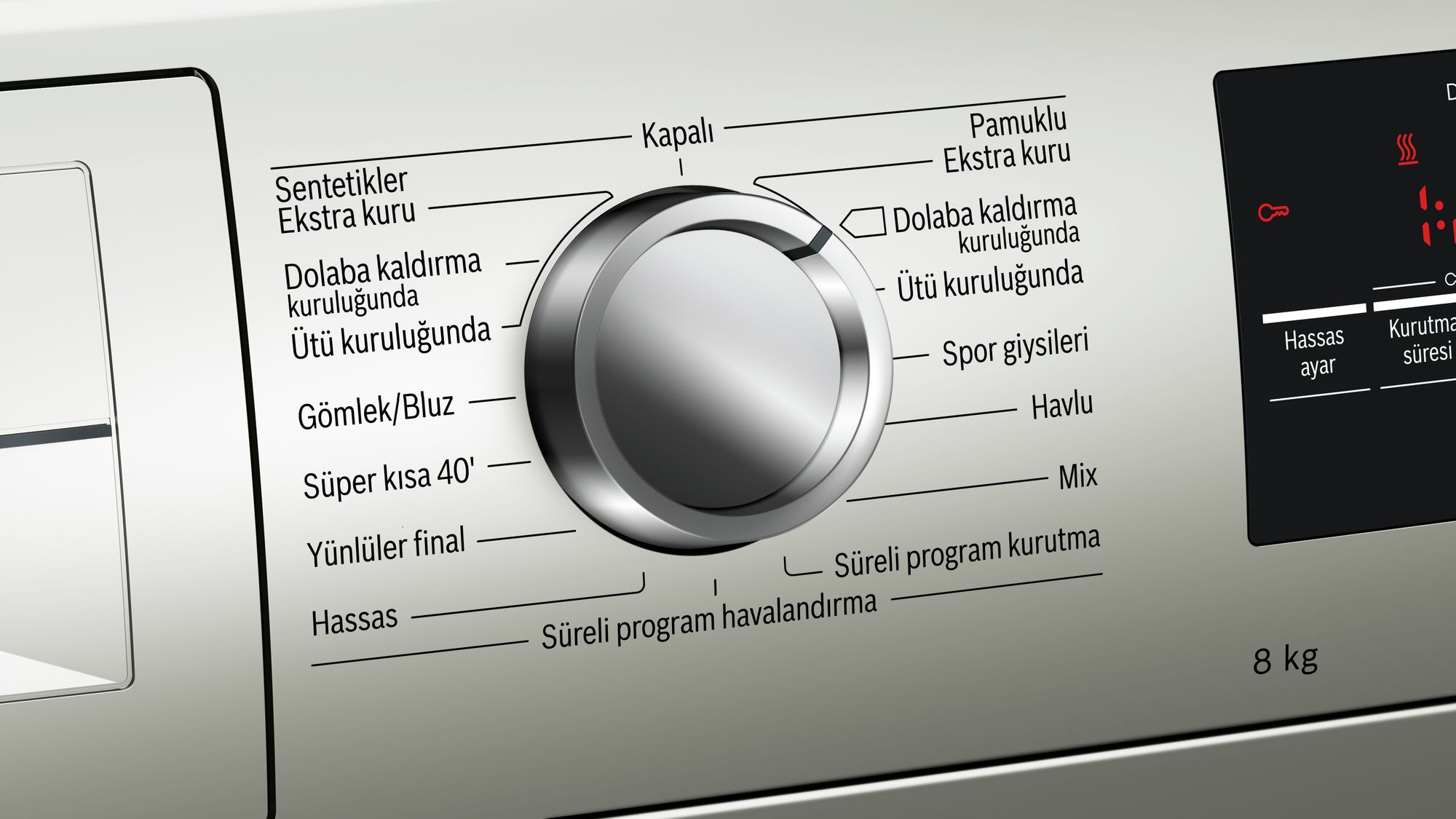 Bosch WTR85V0STR A++ 8 kg Çamaşır Kurutma Makinesi