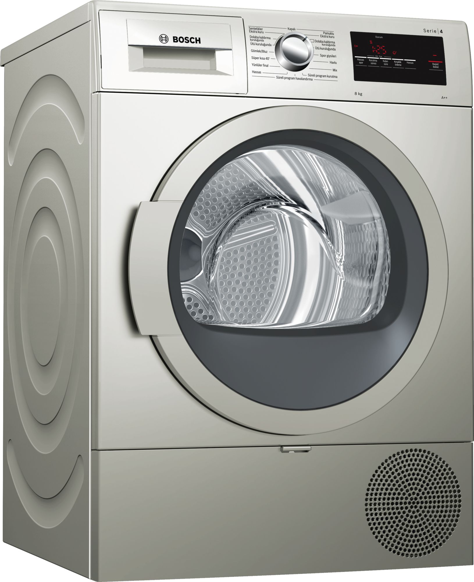 Bosch WTR85V0STR A++ 8 kg Çamaşır Kurutma Makinesi