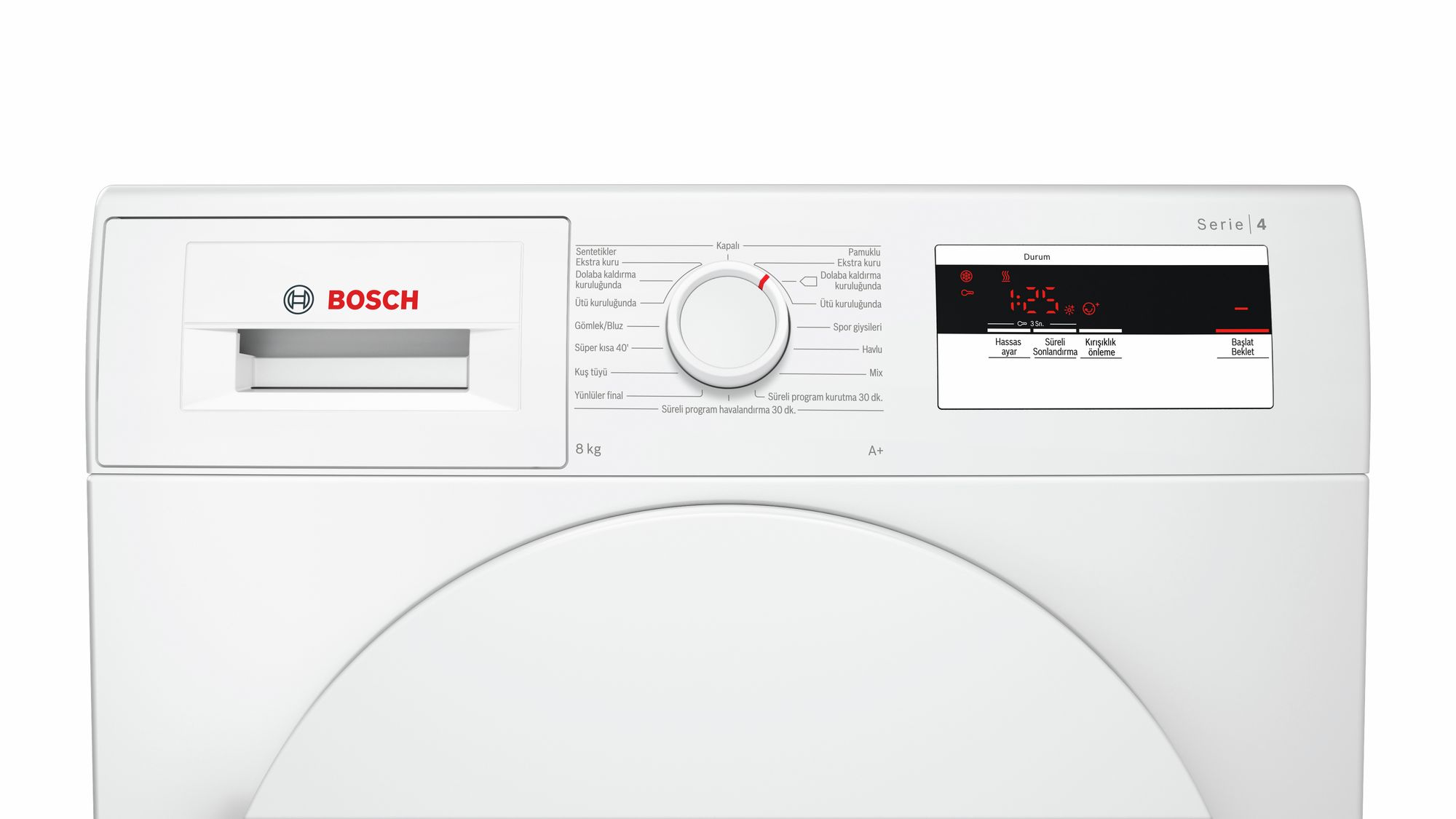 Bosch WTH83000TR A+ 8 kg Çamaşır Kurutma Makinesi