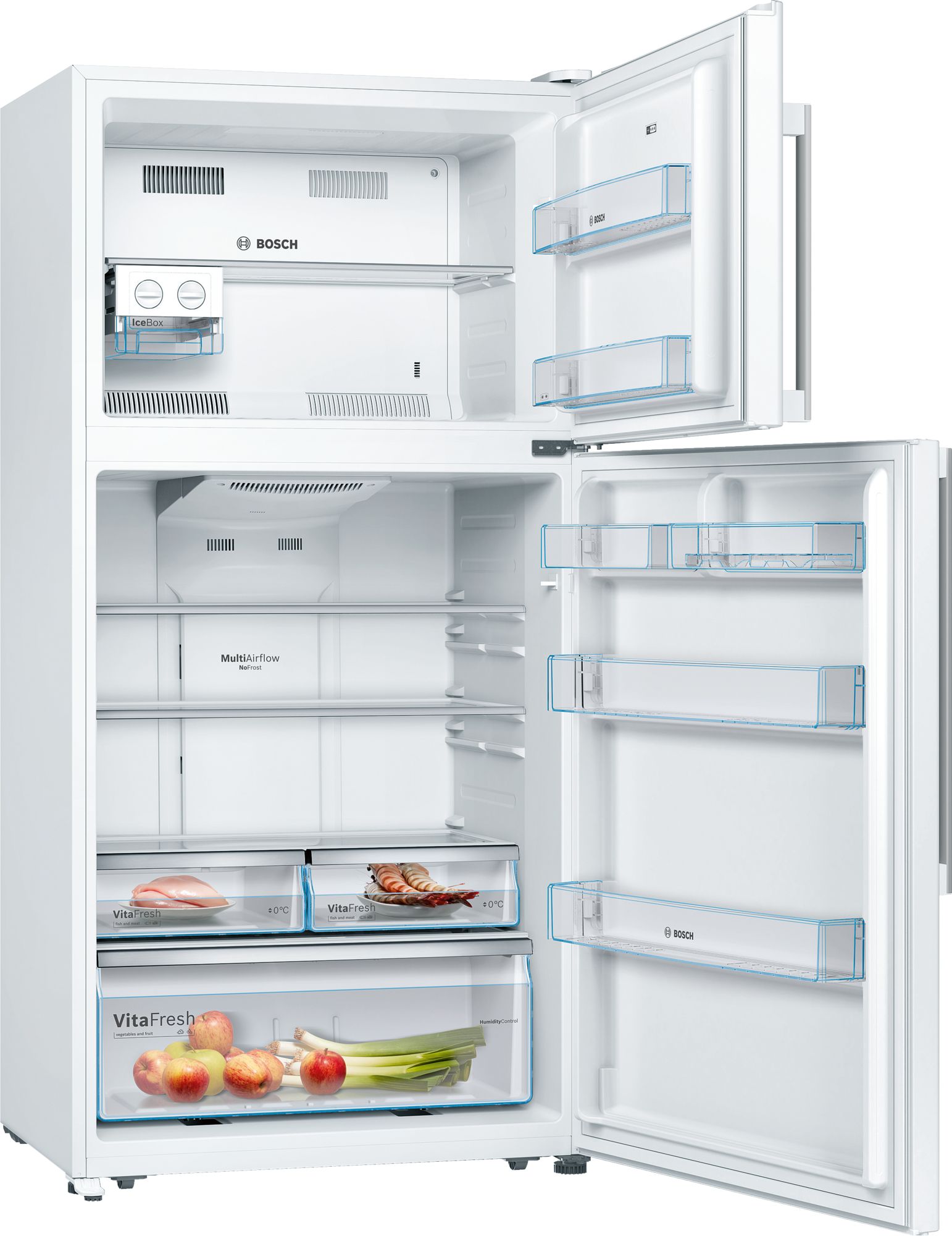 Bosch KDN75VW30N A++ Çift Kapılı No-Frost Buzdolabı