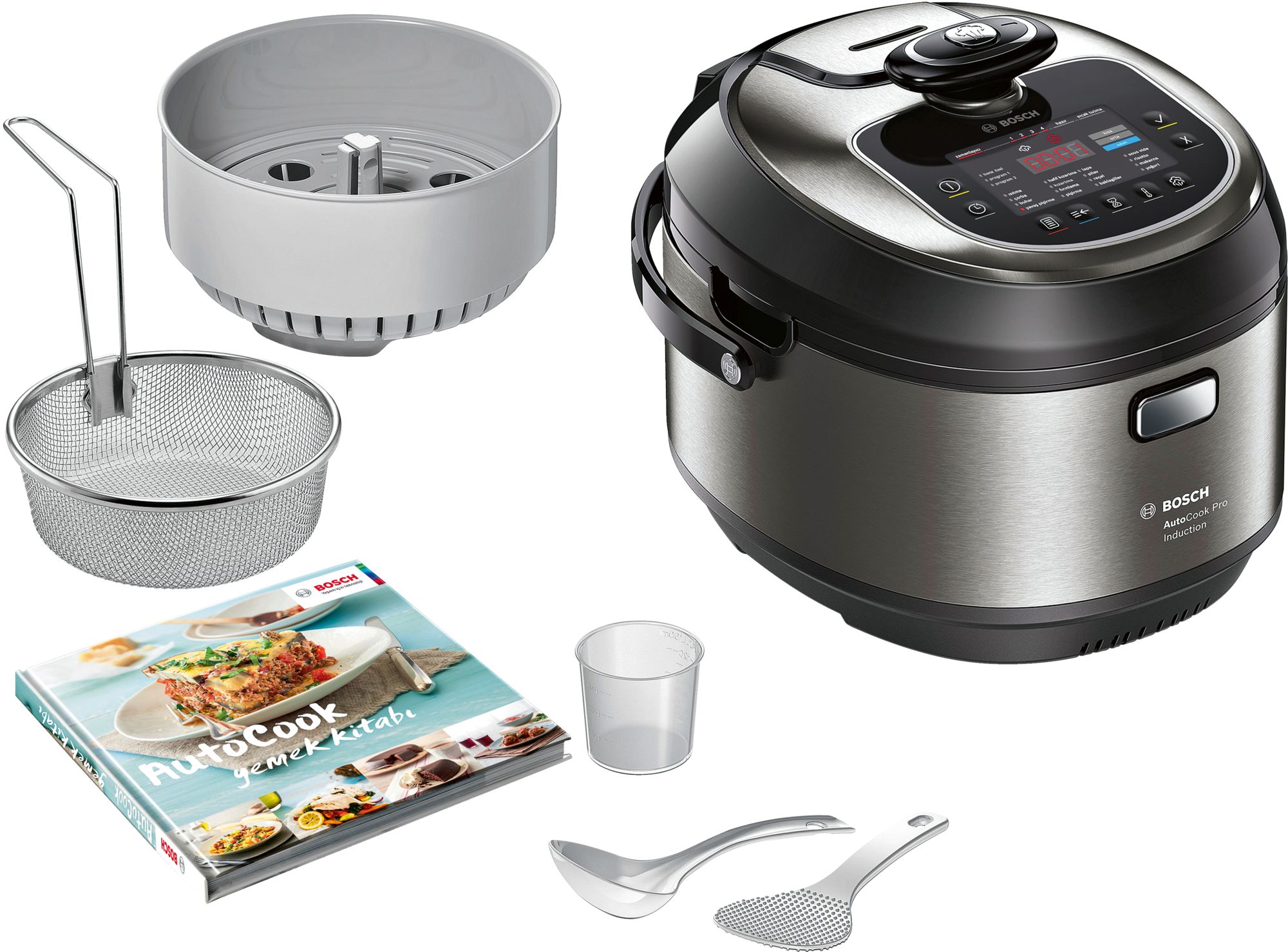 Bosch MUC88B68TR AutoCook Pro Çok Fonksiyonlu Buharlı Pişirici