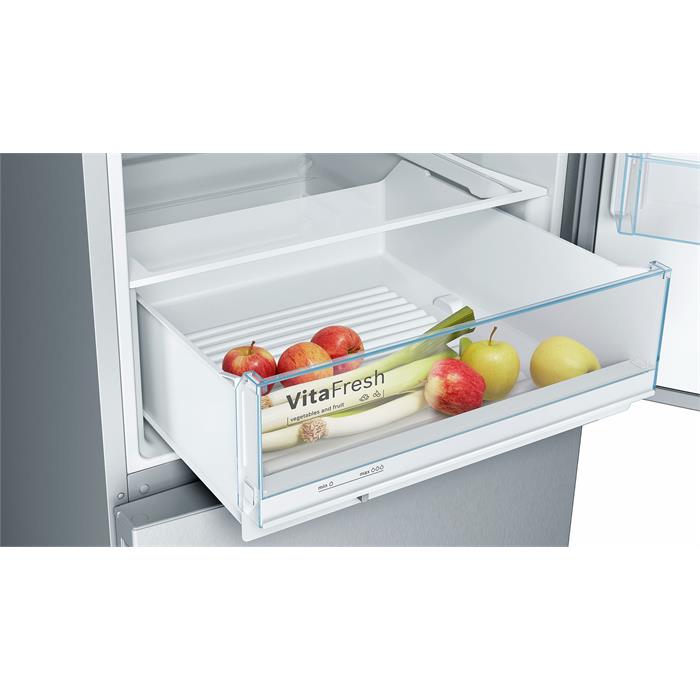 Bosch KGV58VL30N LowFrost A++ Inox Görünümlü Buzdolabı