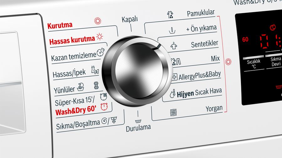 Bosch WVG30440TR B 1500 Devir 8 kg Çamaşır Makinesi