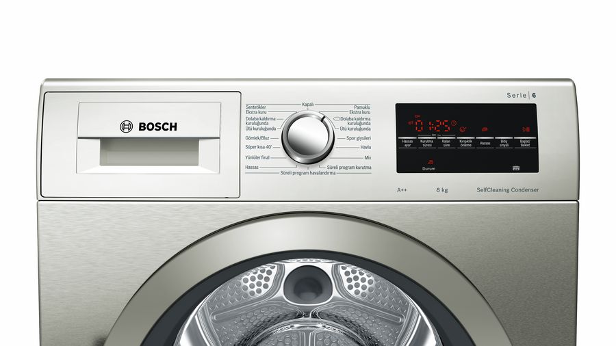 Bosch WTW8541STR A++ 8 kg Çamaşır Kurutma Makinesi