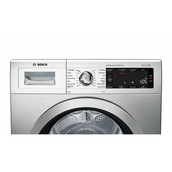 Bosch WTWH7561TR A++ 9 kg Çamaşır Kurutma Makinesi