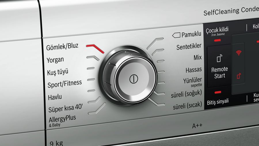 Bosch WTWH7561TR A++ 9 kg Çamaşır Kurutma Makinesi