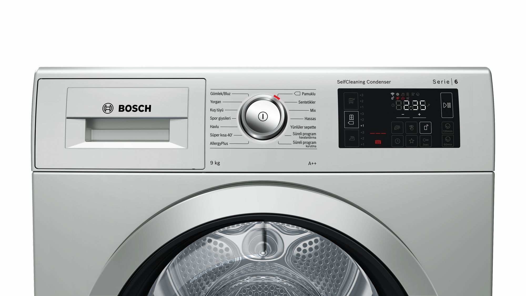 Bosch WTWH876STR A++ 9 kg Çamaşır Kurutma Makinesi