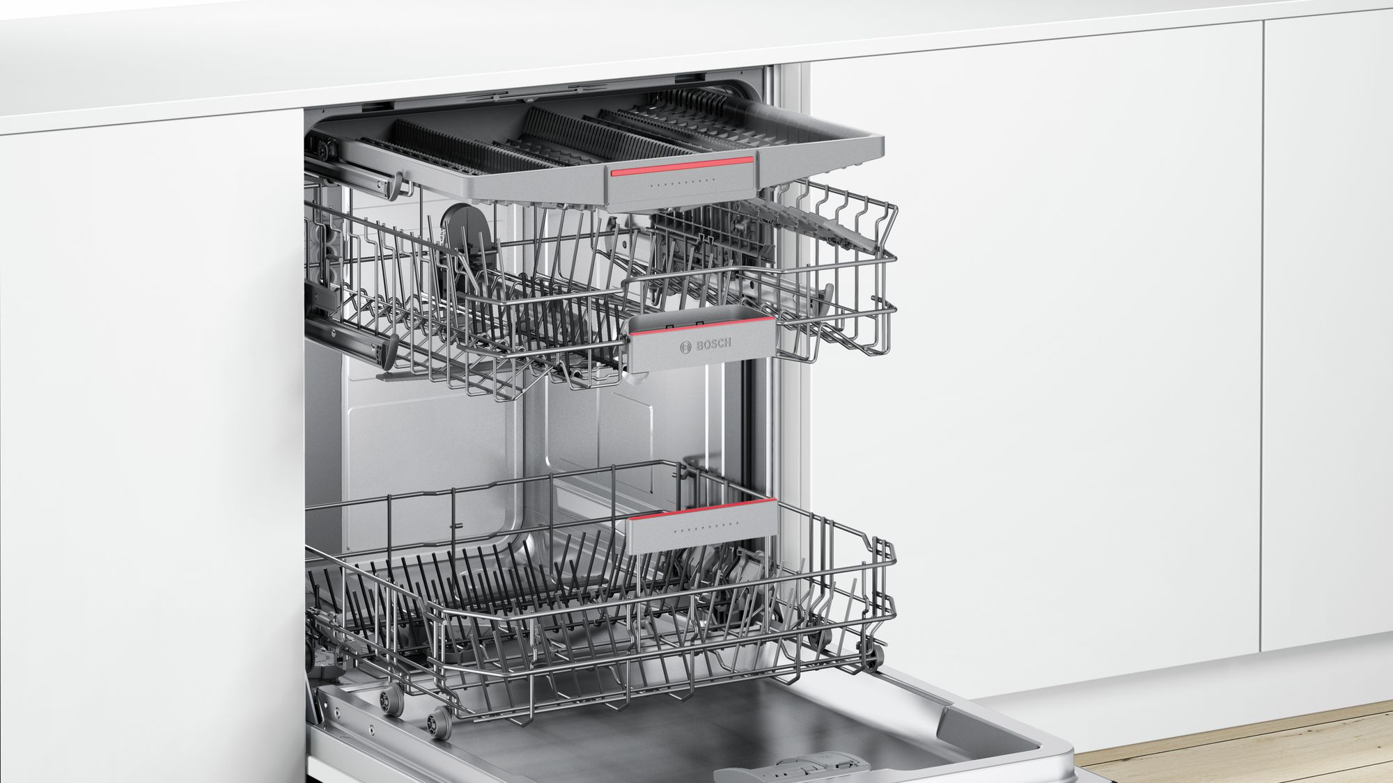 Bosch SMV26MX00T Tam Ankastre Bulaşık Makinesi A+