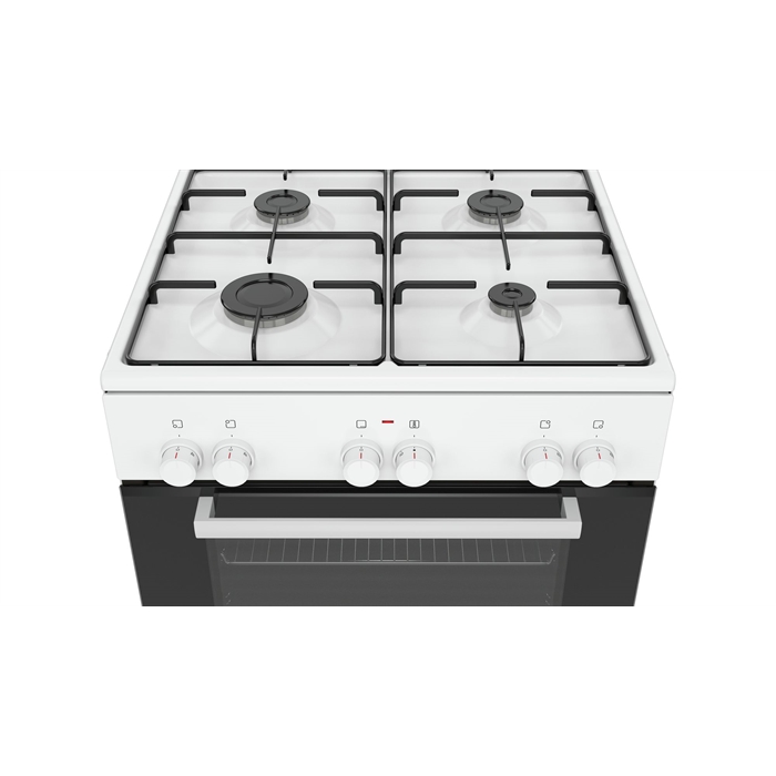 Bosch Serie | 2 Beyaz HXA060D20T Solo Gaz Kombinasyonlu Fırın