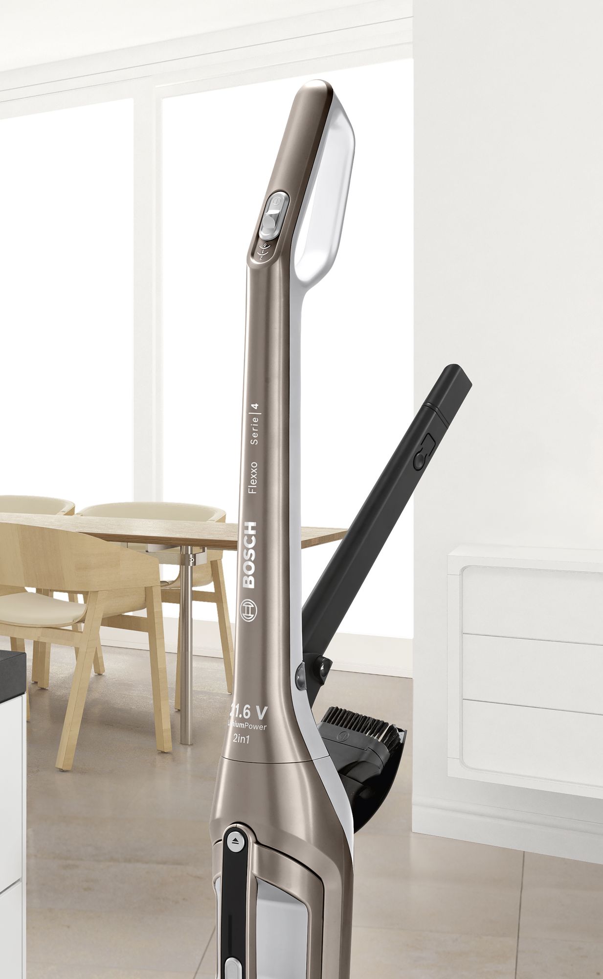 Bosch BCH3ALL21 2 in 1 Kablosuz Dikey Süpürge