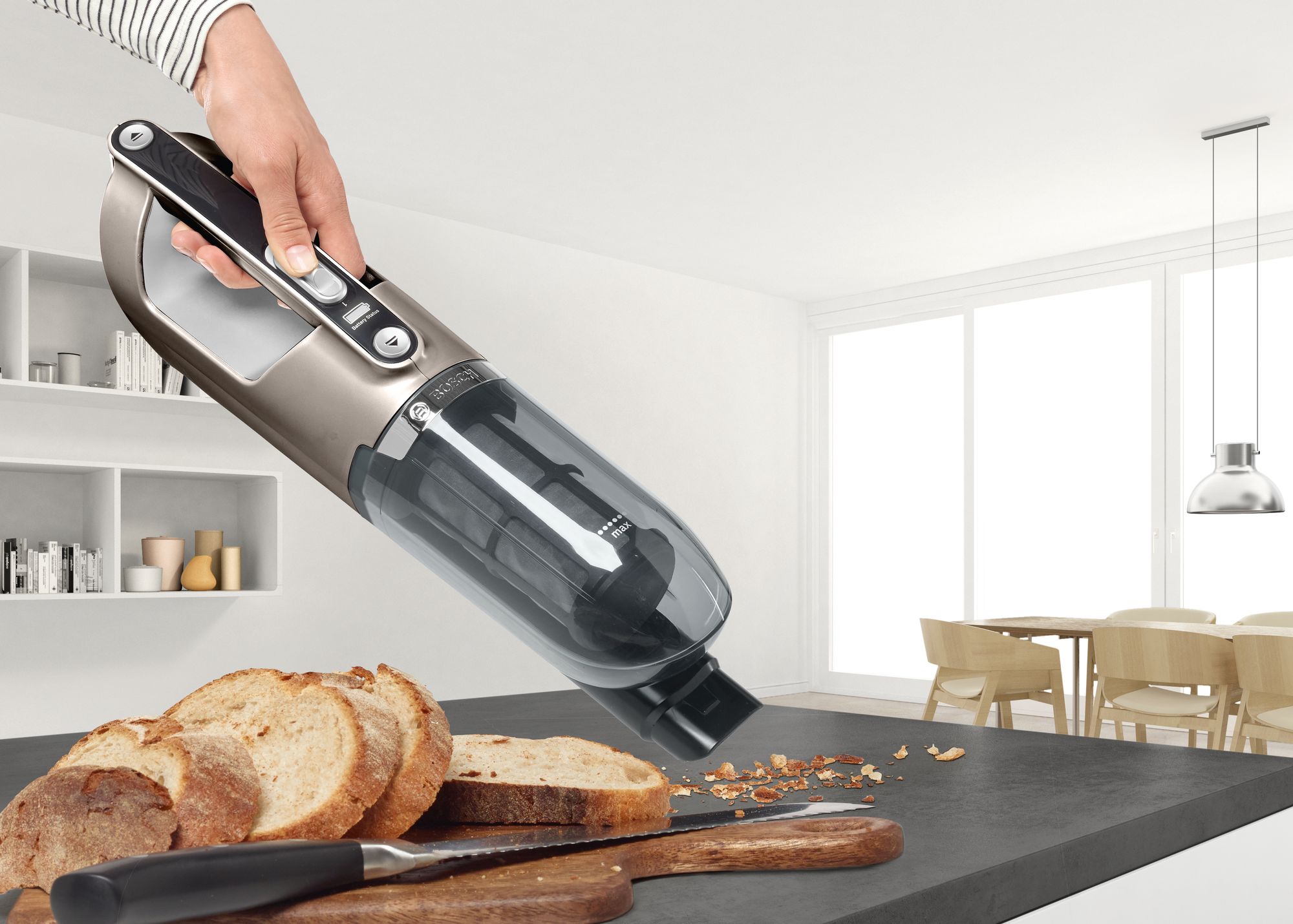 Bosch BCH3ALL21 2 in 1 Kablosuz Dikey Süpürge