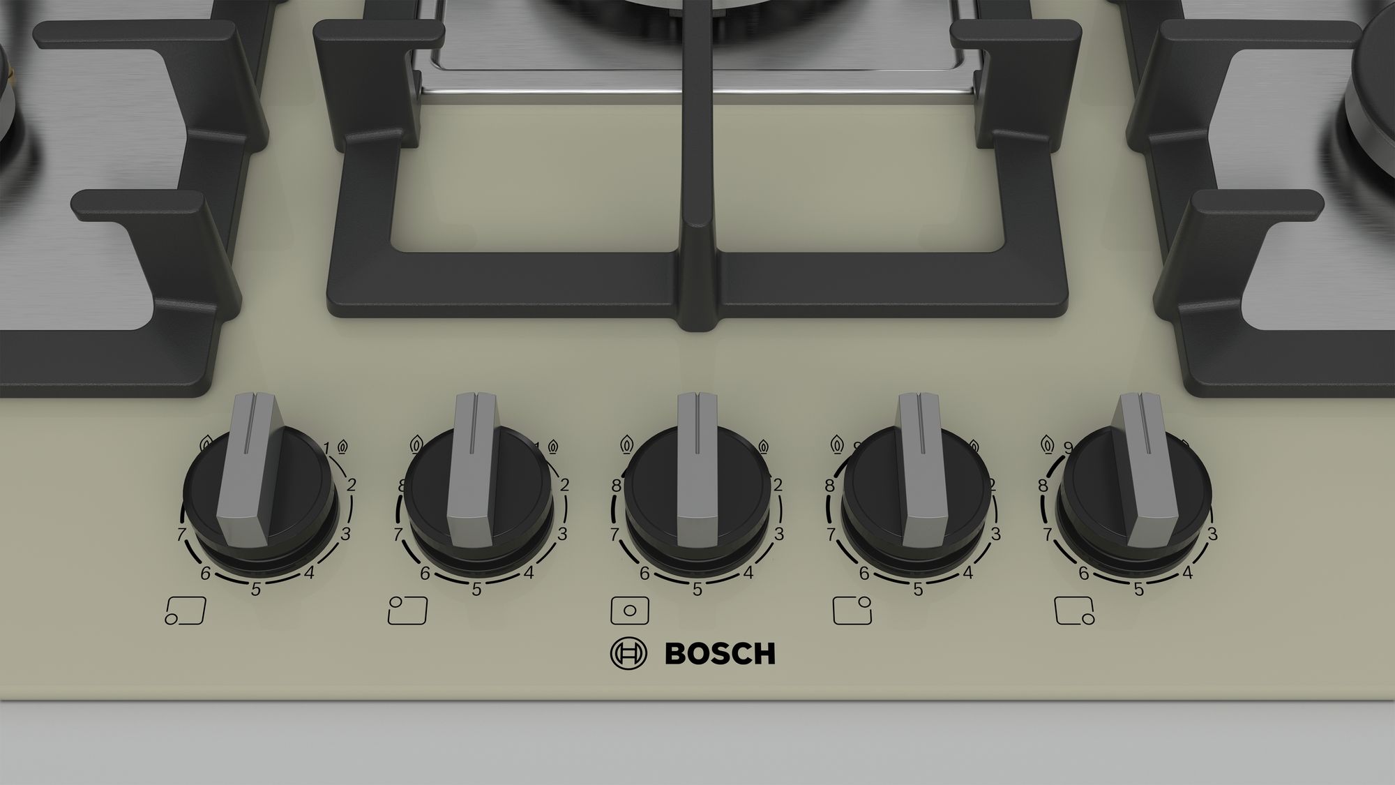 Bosch PPQ7A8B90 75 cm Wok Gözlü Camlı Ankastre Ocak Bosch Ankara Bayisi ...