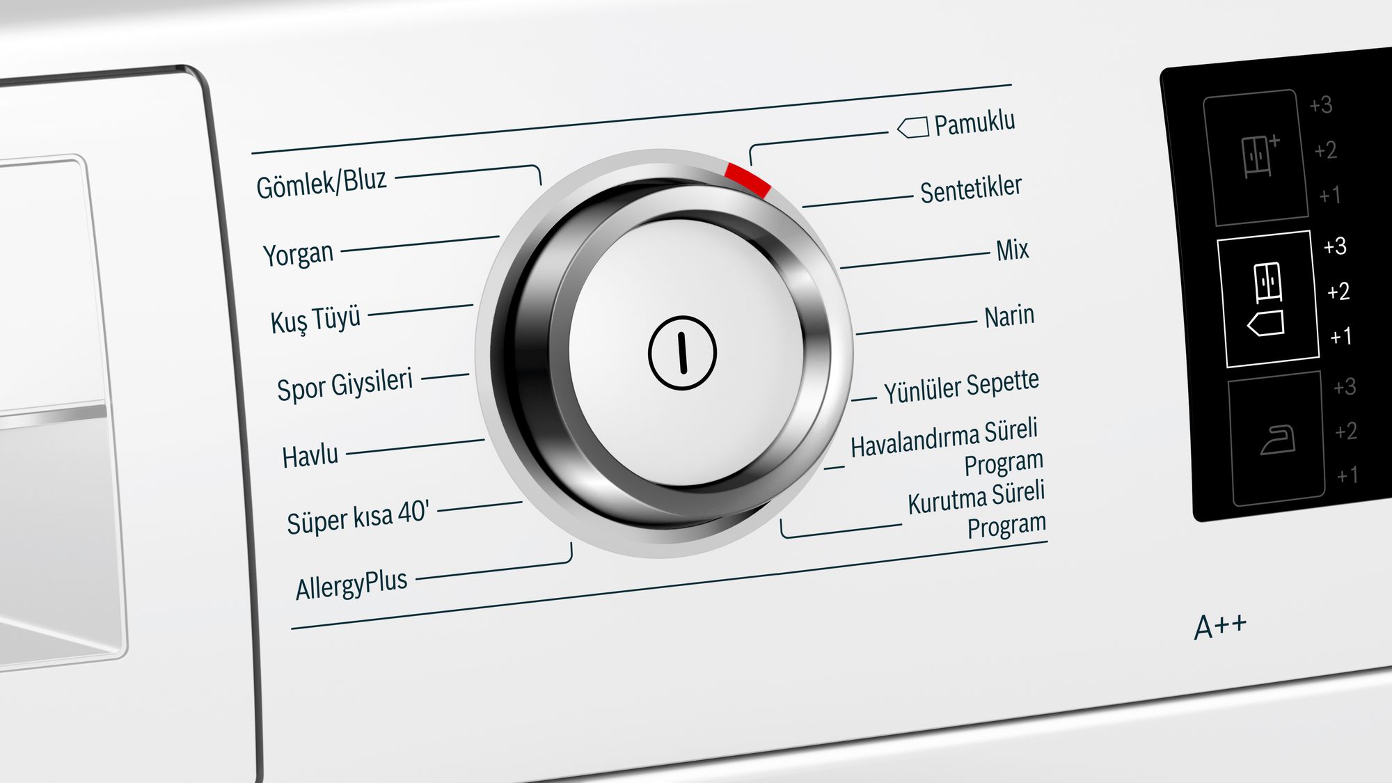 Bosch WTWH8760TR Kurutma Makinesi 9 Kg A++ Isı Pompalı