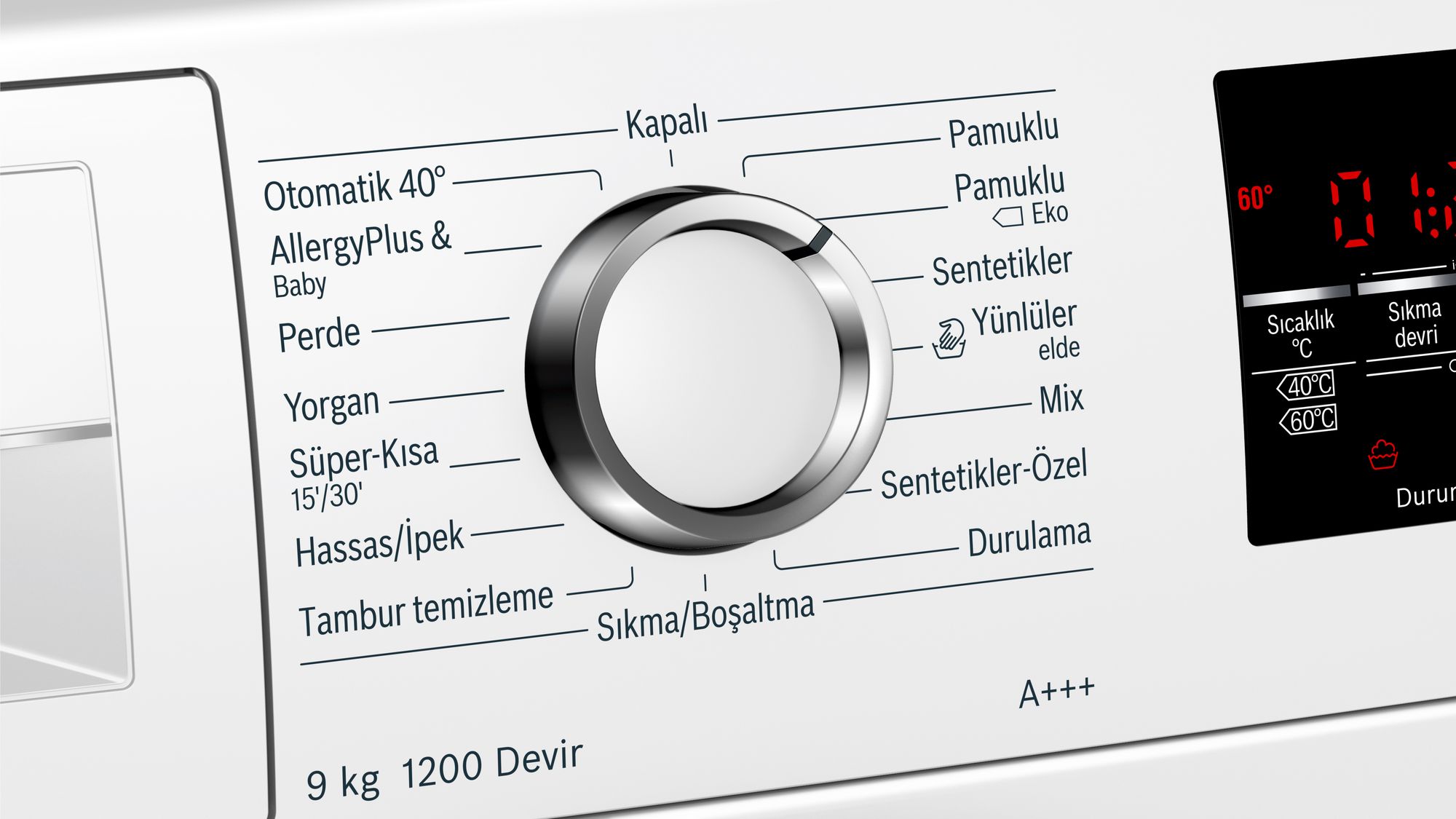 Bosch WAT24S80TR 9 Kg 1200 Devir I-dos Çamaşır Makinesi