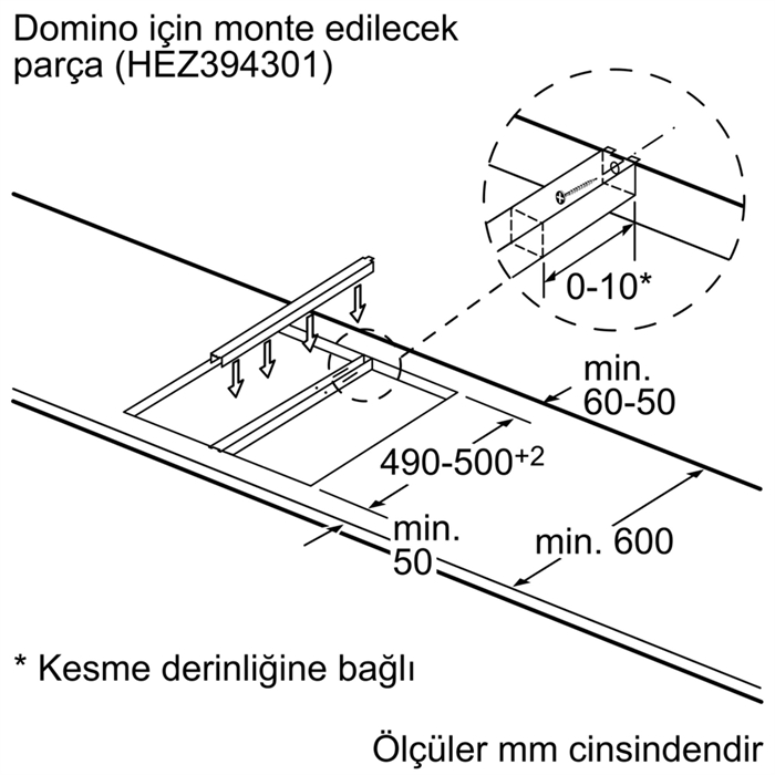 Bosch PKF375CA1E Siyah Seramik Domino Ocak