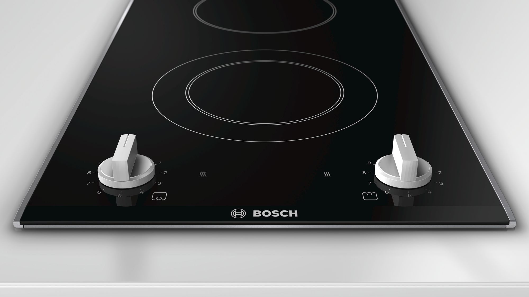Bosch PKF375CA1E Siyah Seramik Domino Ocak