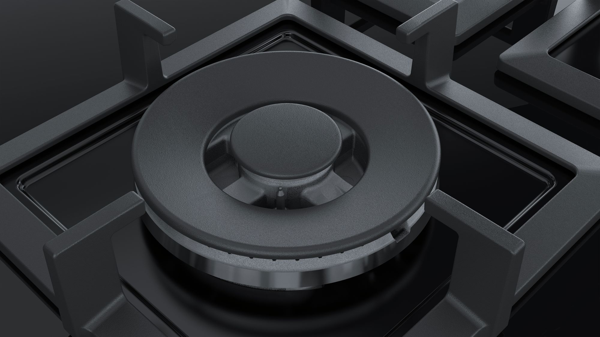 Bosch PPQ7A6B20 Kendinden Kumandalı, Gazlı Ankastre Ocak 75 cm