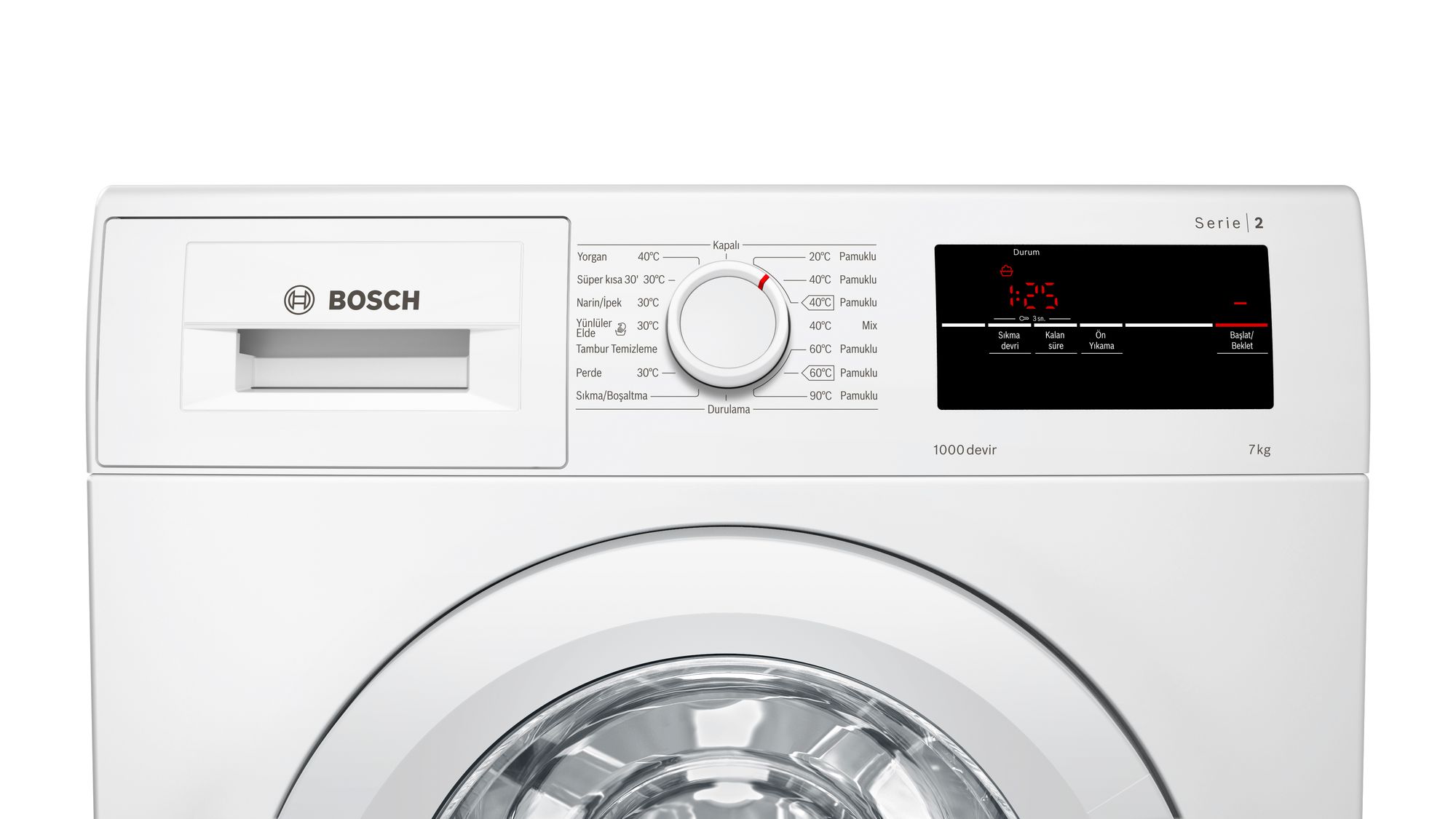 Bosch WAJ20170TR 7 kg 1000 Devir Çamaşır Makinesi A+++