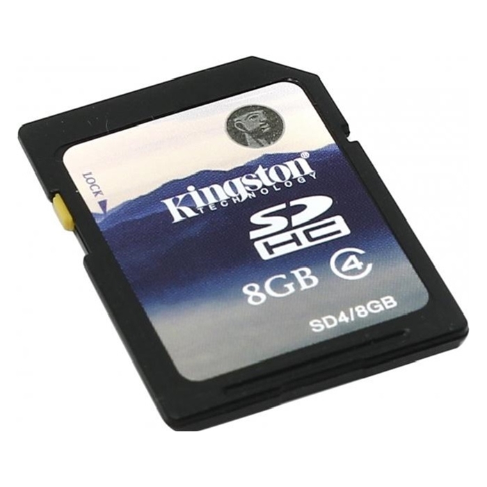 KINGSTON SD CARD 8 GB CLASS4