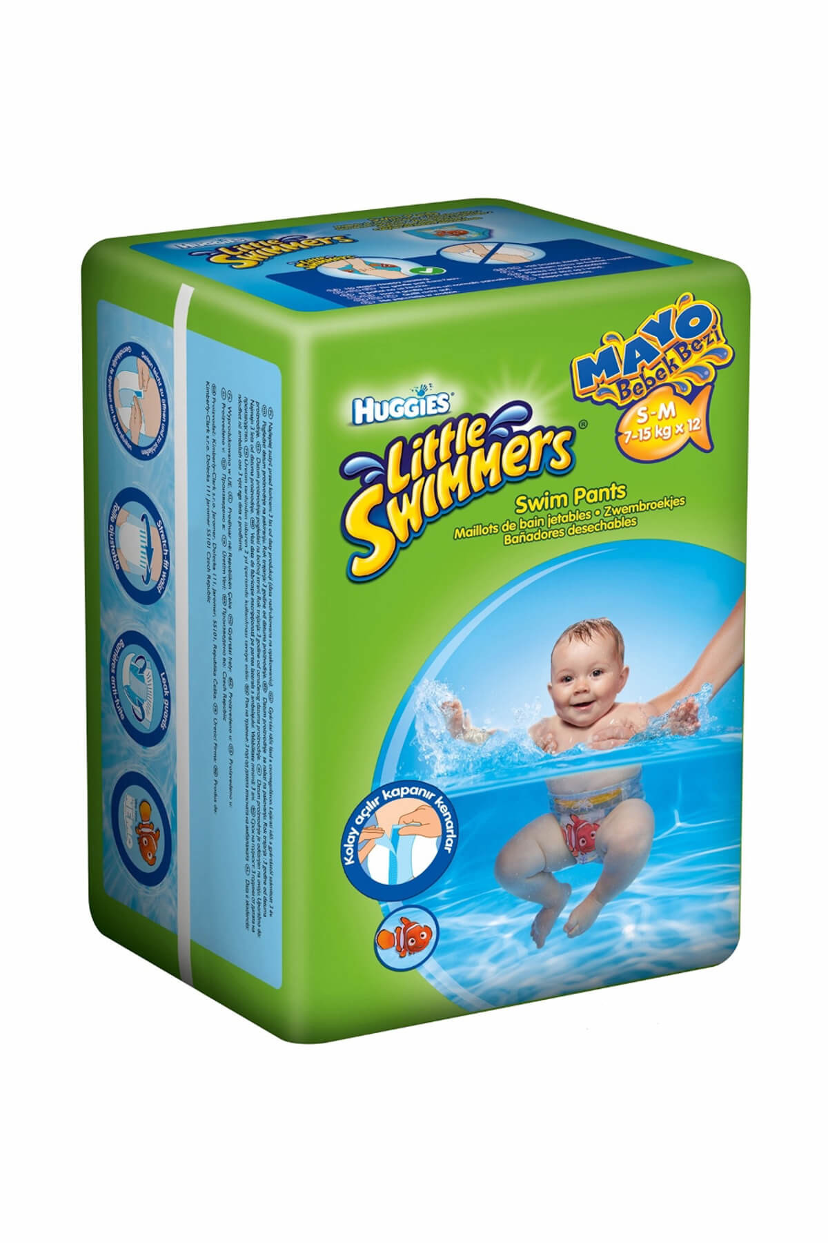 HUGGIES LITTLE SWIMMERS M-L 12-18 KG 11'Lİ PAKET