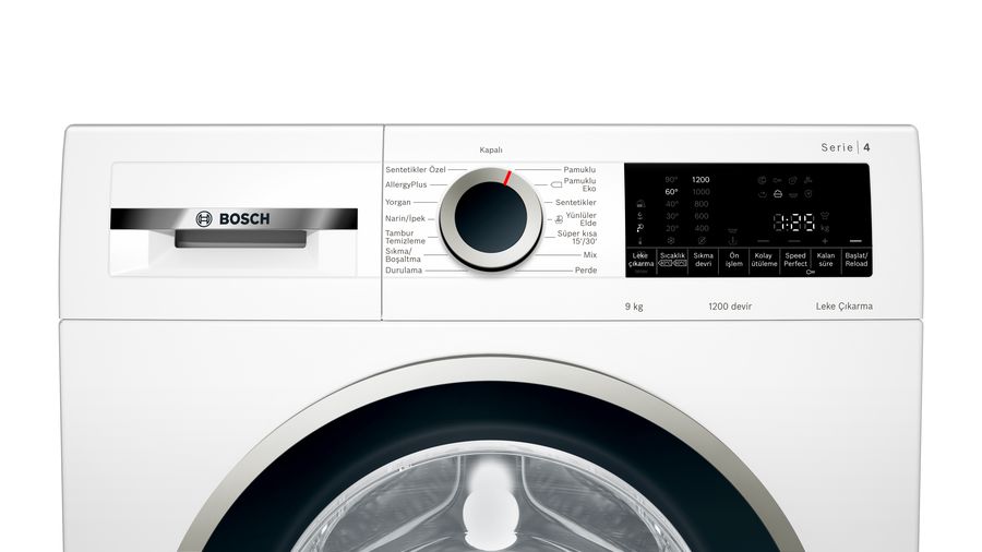 Bosch WGA142X0TR A+++ 9 Kg 1200 Devir Çamaşır Makinesi
