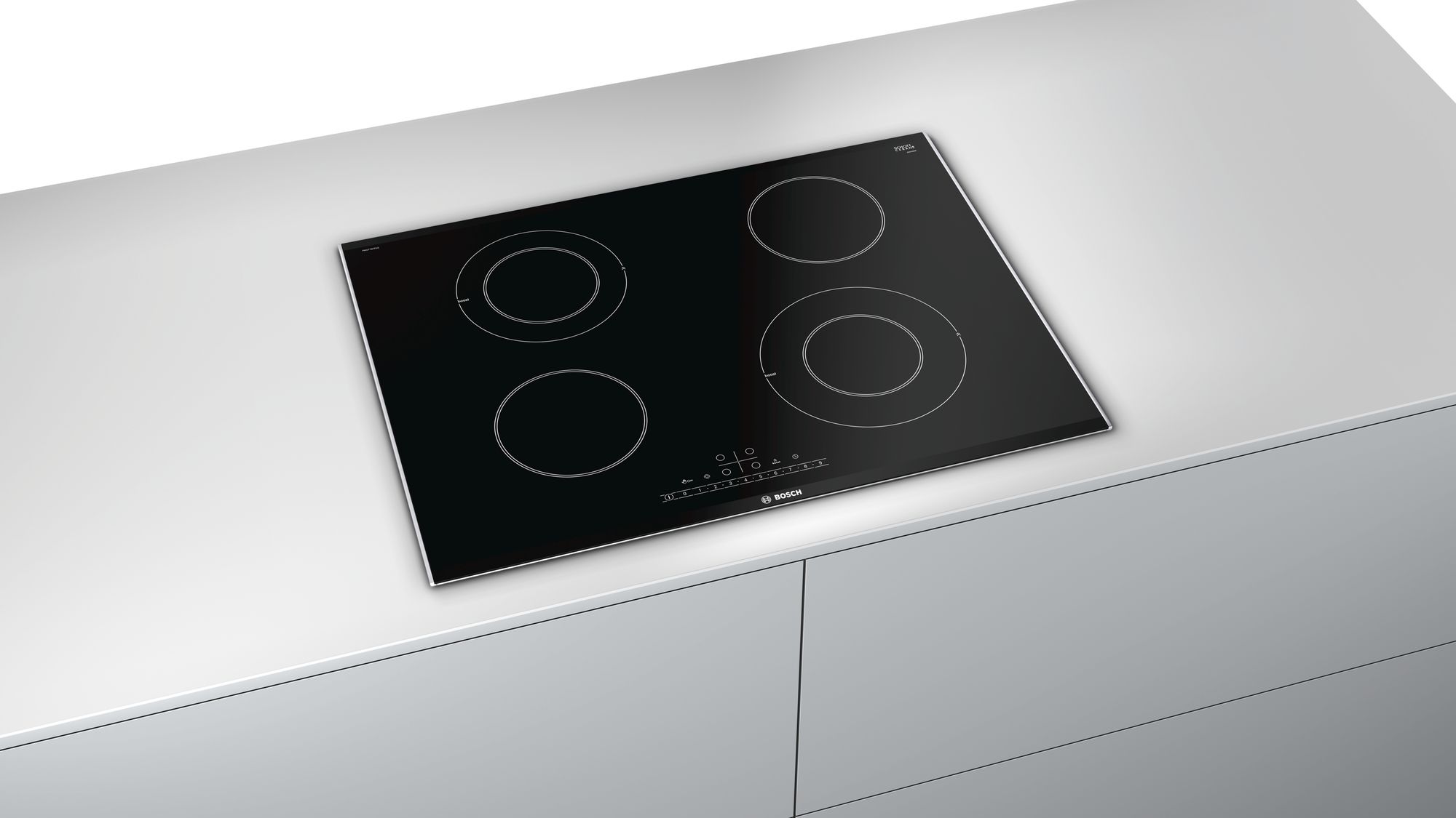 Bosch PKG775FP1E Siyah Seramik Elektrikli Ankastre Ocak