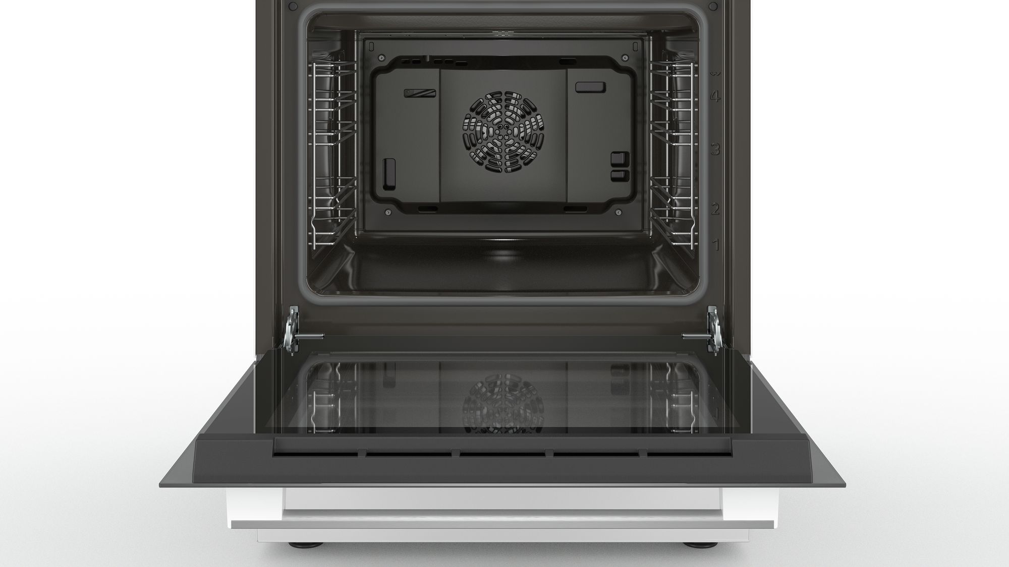 Beyaz Serie | 4 Bosch HXA090H20T Beyaz Ocaklı Fırın