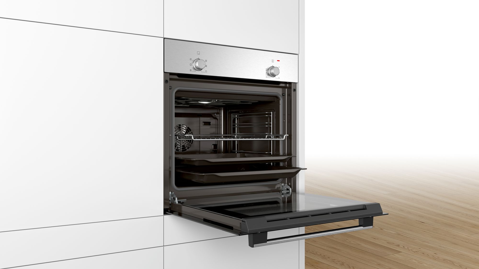 Bosch HBF010BR1T Inox Ankastre Fırın