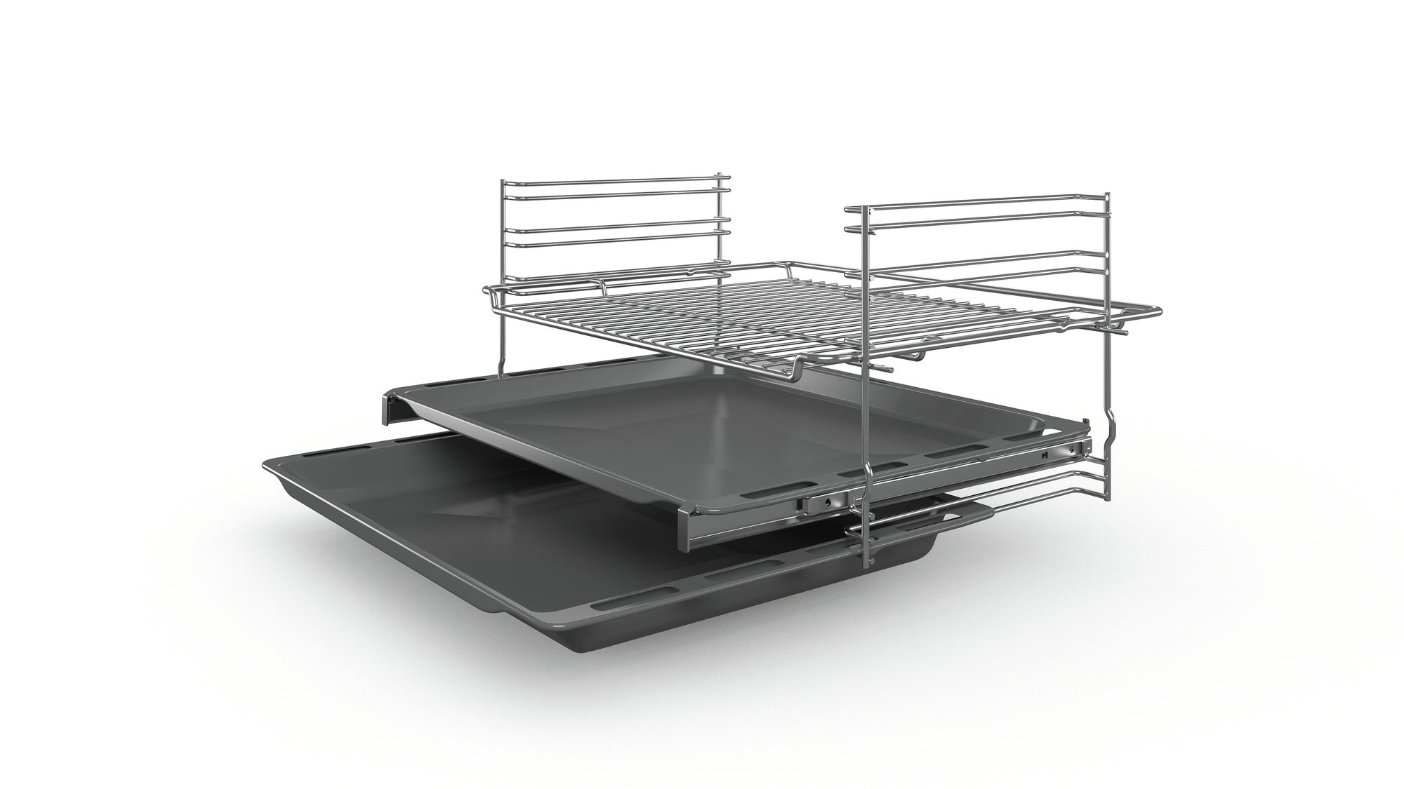 Bosch HWT591I60T Siyah Ocaklı Fırın