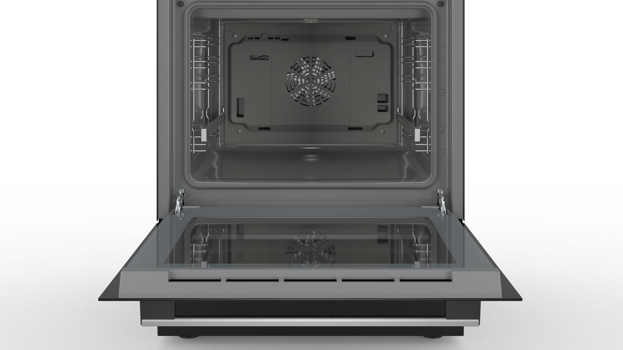 Bosch HWT591I60T Siyah Ocaklı Fırın