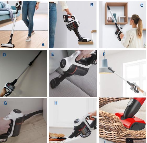 Bosch BCS61113 18 V Dikey Şarjlı Süpürge