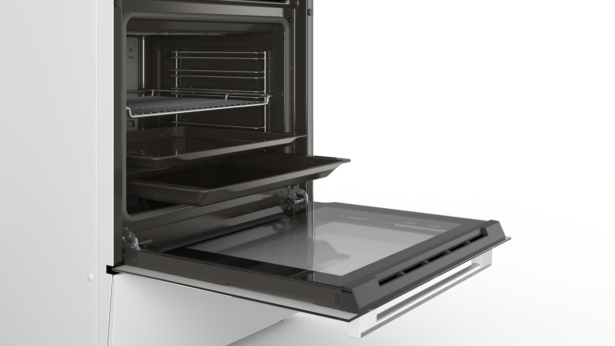 Bosch HXC390G20T Beyaz Ocaklı Fırın