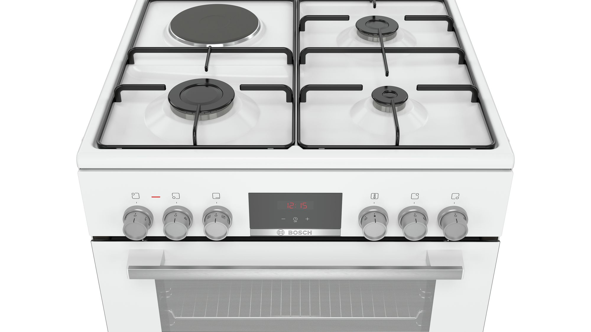 Bosch HXC390G20T Beyaz Ocaklı Fırın