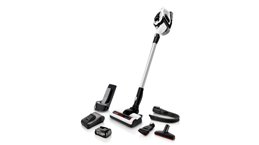 Bosch BBS812PCK Şarjlı Dik Süpürge Unlimited Serie 8 Beyaz