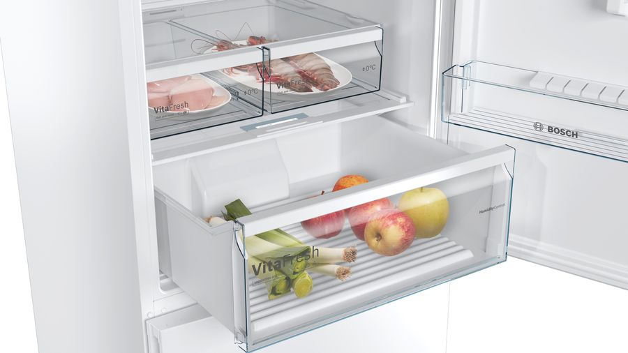 Bosch KGN76VWF0N Alttan Donduruculu Buzdolabı A++