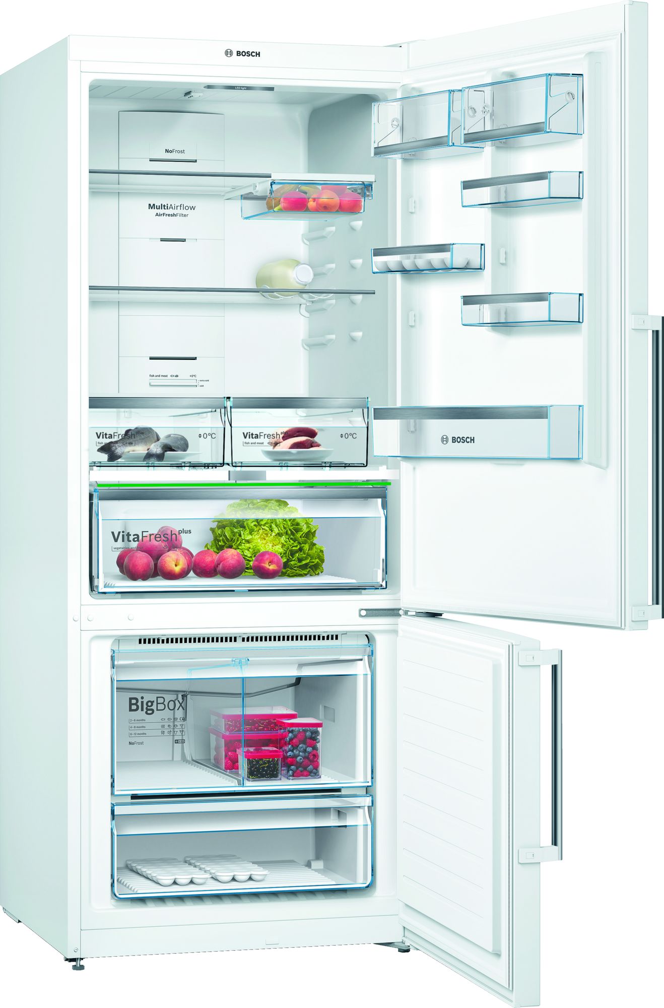 Bosch KGN76AWF0N Alttan Donduruculu Buzdolabı A++