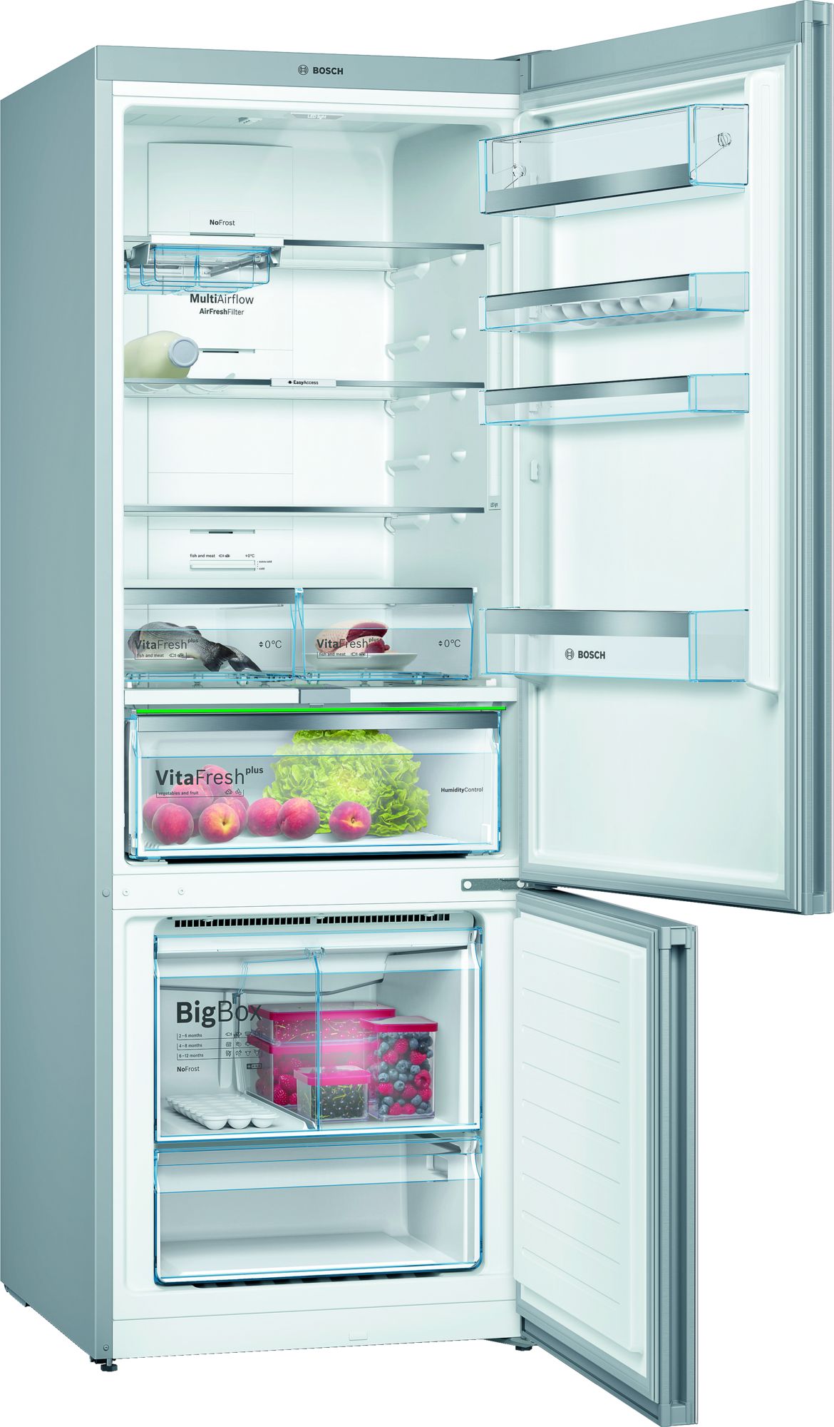 Bosch KGN56LWF0N Alttan Donduruculu Buzdolabı