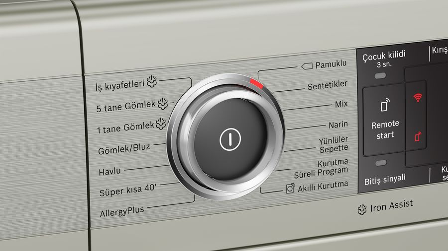 Bosch WTX87K8XTR Seri 8 Kurutma Makinesi 9 Kg