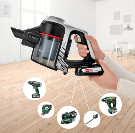 Bosch BCS612KA2 Kablosuz Dikey Süpürge (1 adet ekstra batarya)