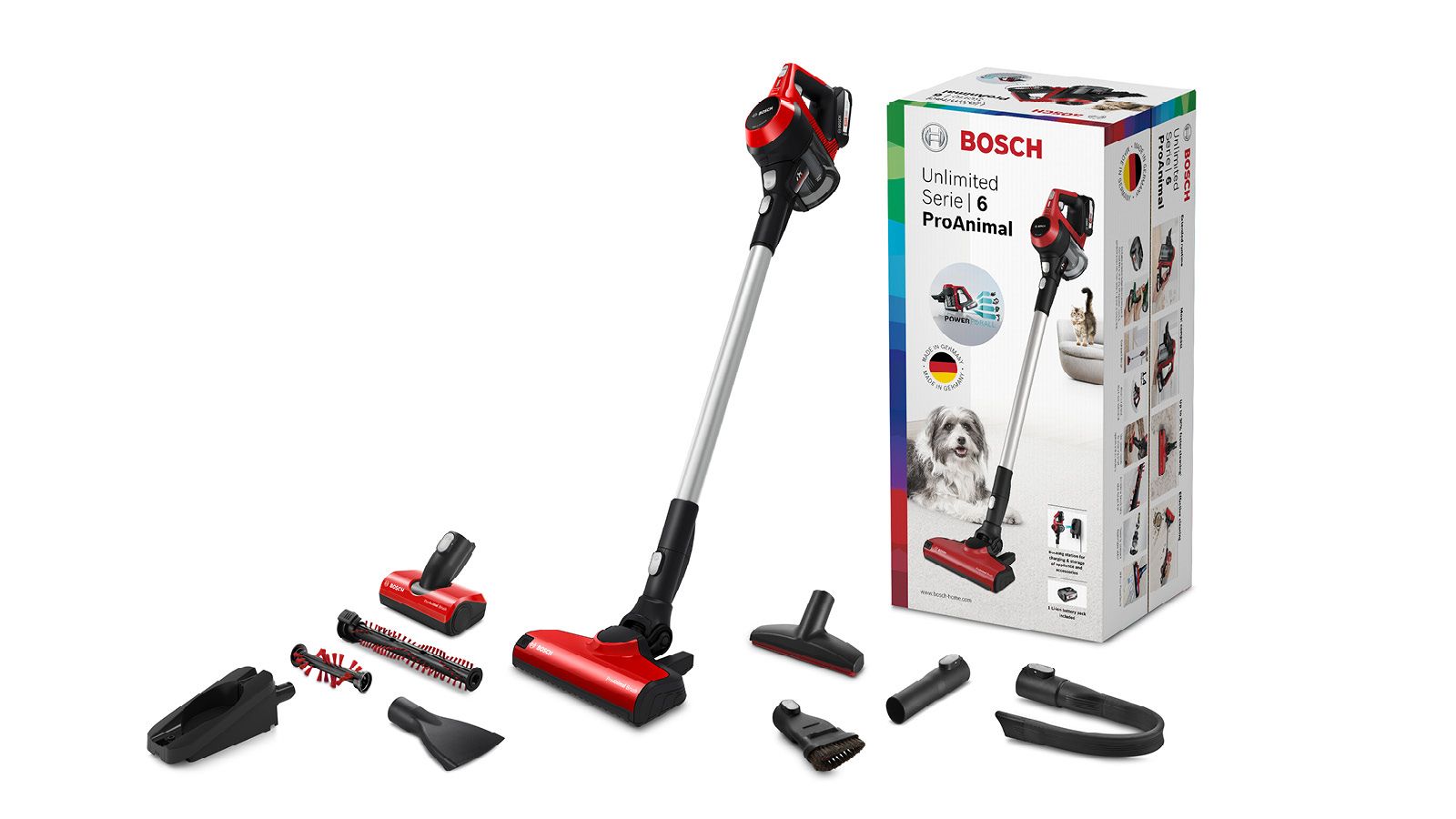 Bosch BBS61PET2 Şarjlı Dikey Süpürge Unlimited Serie 6