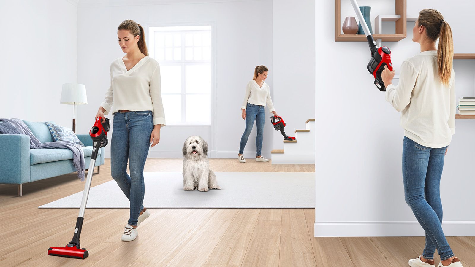 Bosch BBS61PET2 Şarjlı Dikey Süpürge Unlimited Serie 6