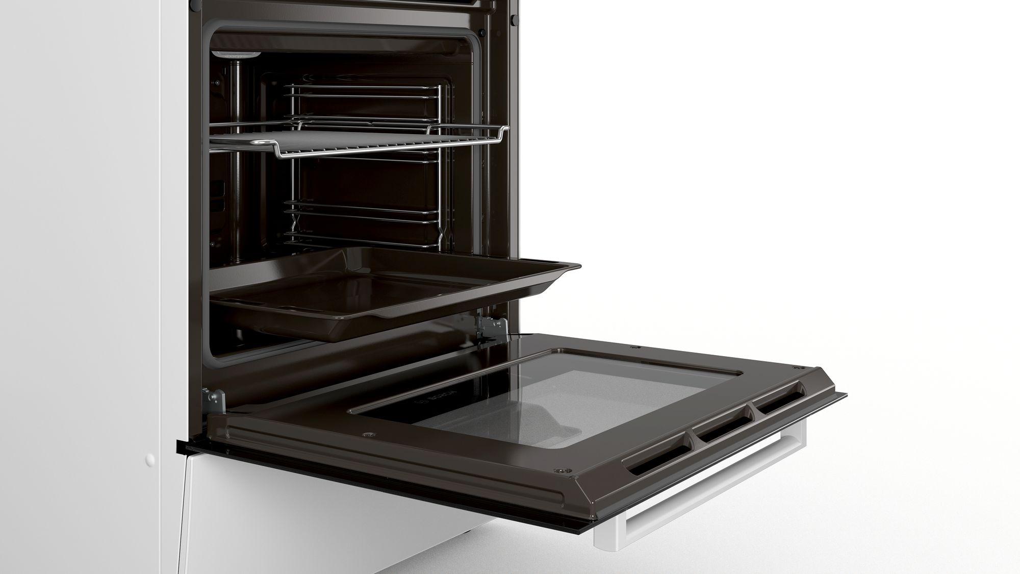 Bosch HXA660D29T Beyaz Ocaklı Fırın